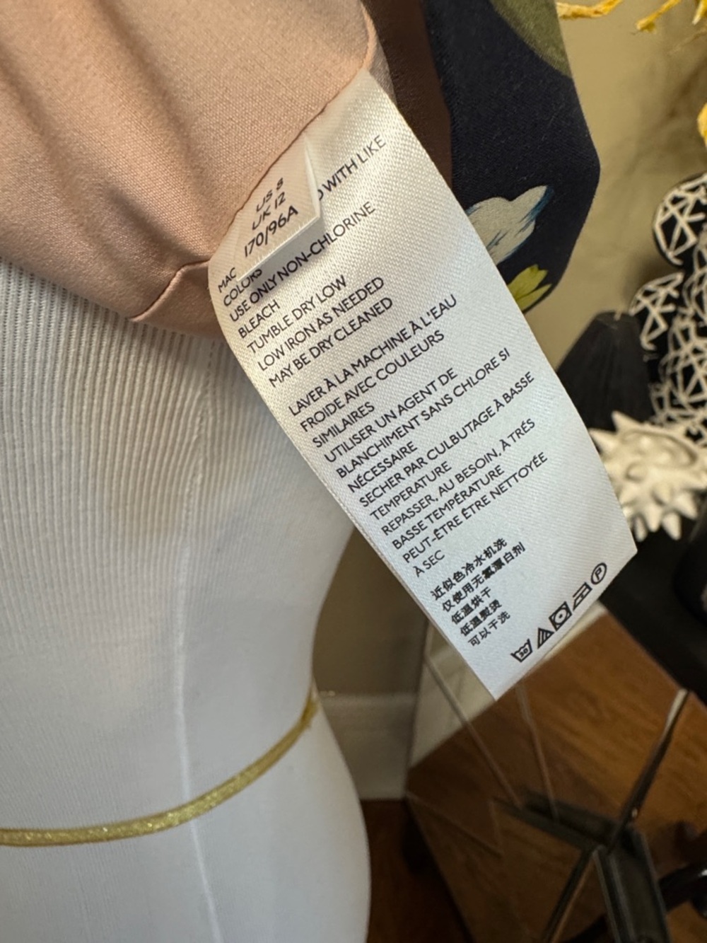 Anthropologie Maeve Floral Midi Dress Size 8 pre-owned. - Picture 7 of 7